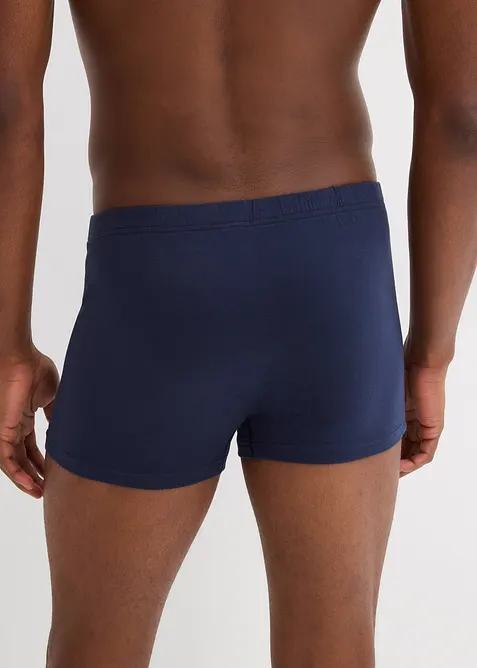 Boksershorts med bomull i ettersittende modell (3-pack), bonprix