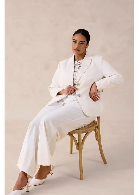 Blazer med smykkeknapper, bonprix