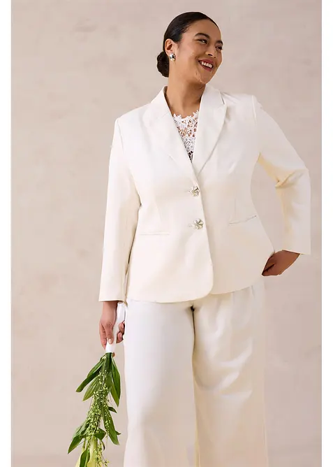 Blazer med smykkeknapper, bonprix