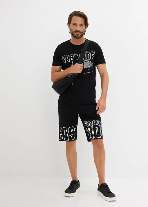 T-skjorte i 100% &oslash;kologisk bomull, Slim Fit, bonprix