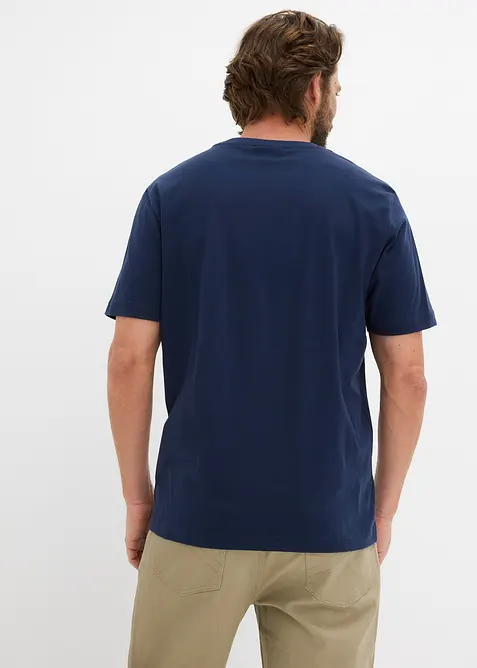 T-skjorte i 100% &oslash;kologisk bomull (2-pack), bonprix