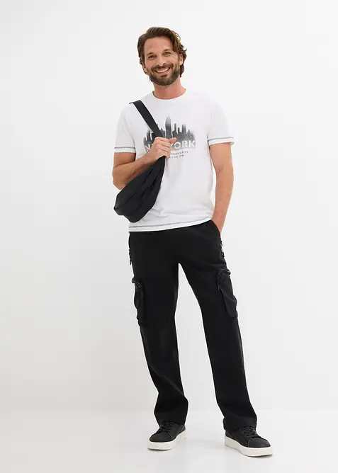 T-skjorte i 100% &oslash;kologisk bomull, bonprix