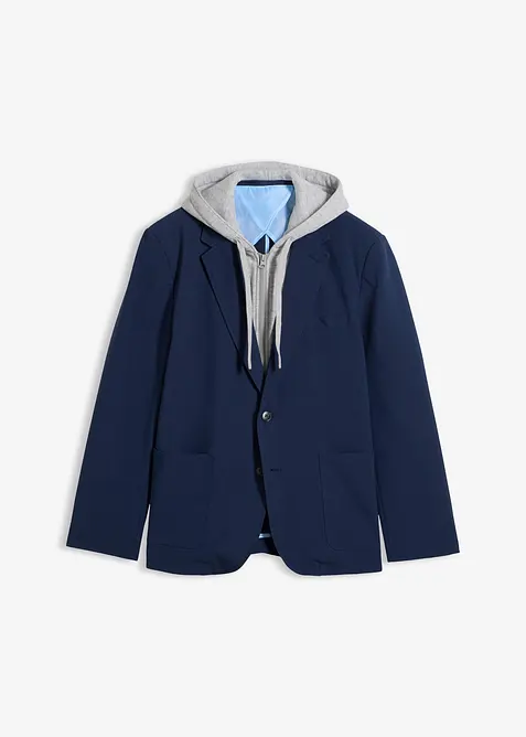 2-i-1-blazer med uttagbar hetteinnfelling, bonprix