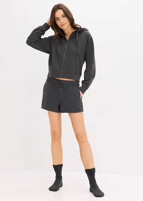 Sweat-kosedress med kort shorts, bonprix