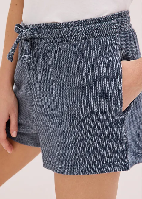 Sweatshorts i denimstil, bonprix