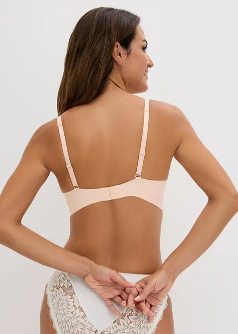 Vattert Feel Comfort Lasercut-BH uten spiler, bonprix