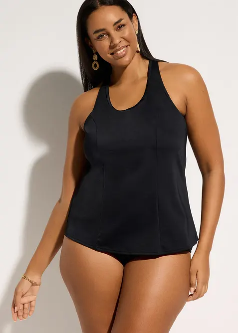 Hurtigt&oslash;rkende tankini topp, bonprix