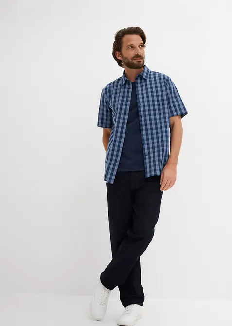 Kortermet skjorte i 100% bomull, bonprix