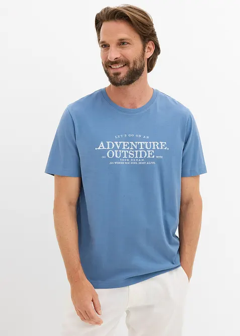 T-skjorte i 100% bomull, bonprix