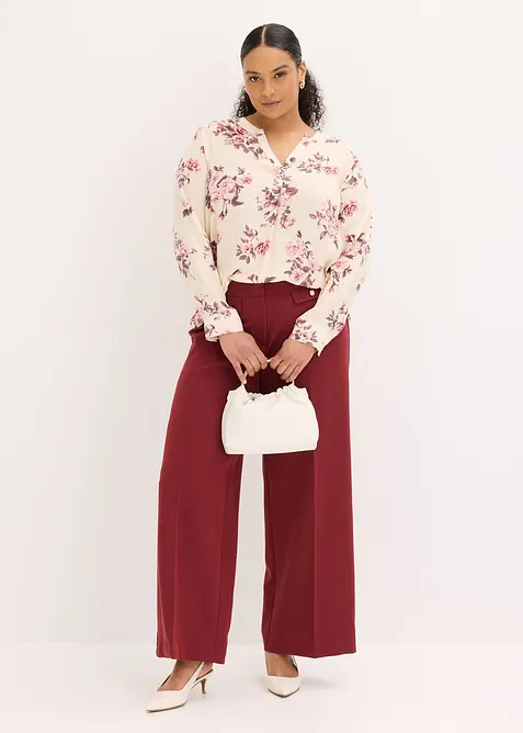 Bukse med vide ben, bonprix