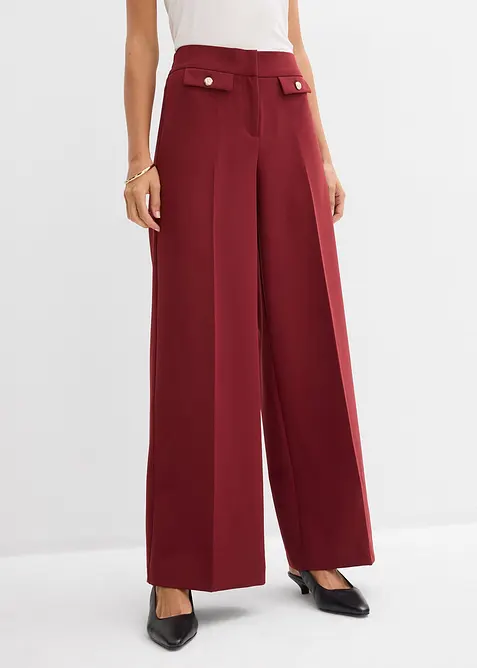 Bukse med vide ben, bonprix