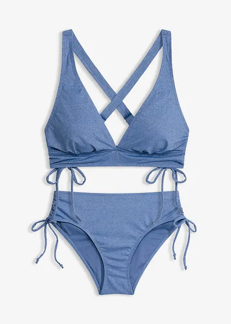 Bikini i glitrende materiale, bonprix