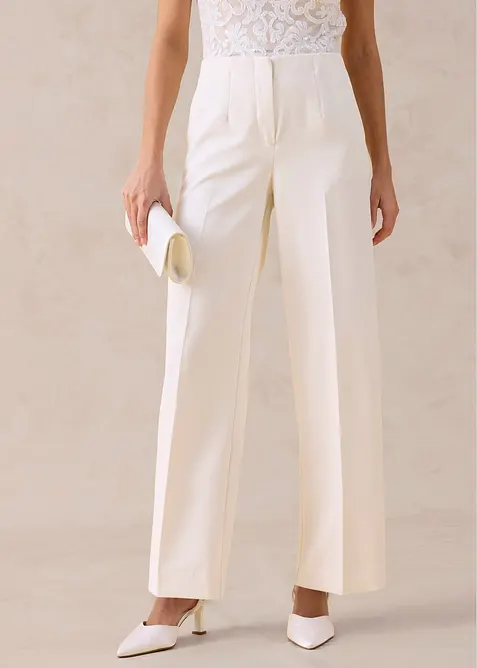 Bukse med vide ben, bonprix