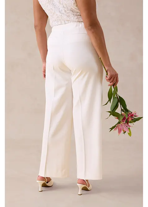 Bukse med vide ben, bonprix