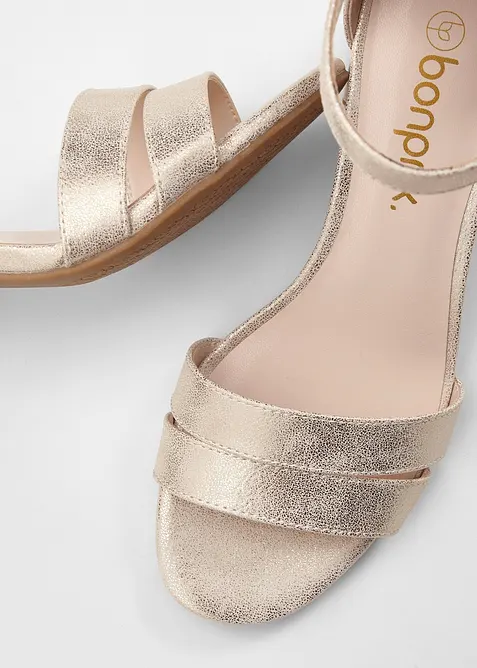 Sandaler med blokkh&aelig;l, bonprix