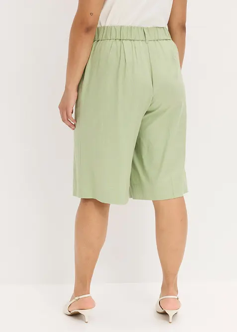 Bermudashorts i linmiks, bonprix