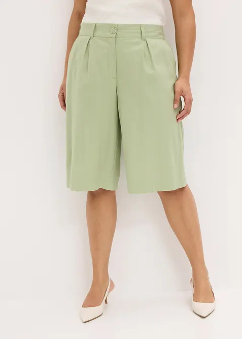 Bermudashorts i linmiks, bonprix