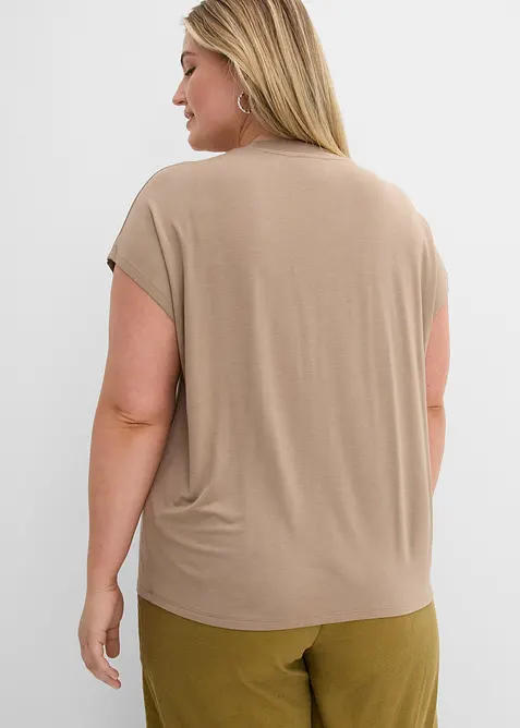 T-skjorte i myk viskose, bonprix