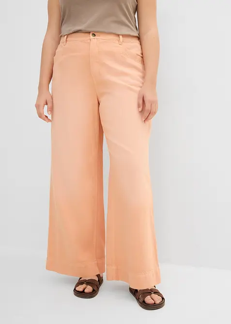 Wide Leg-jeans High Waist, bonprix