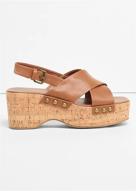 Kilesandaler i korkstil, bonprix