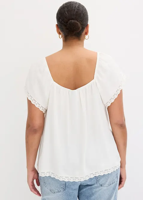 Bluse i lett krepp, bonprix