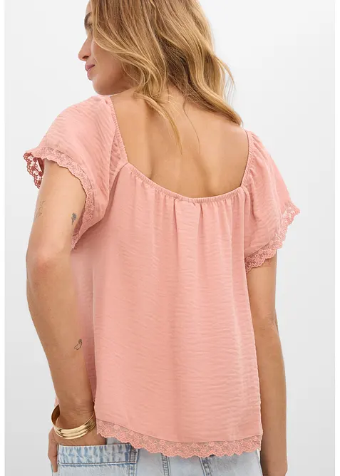 Bluse i lett krepp, bonprix
