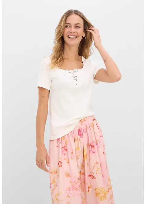 Topp i 100% &oslash;kologisk bomull, bonprix