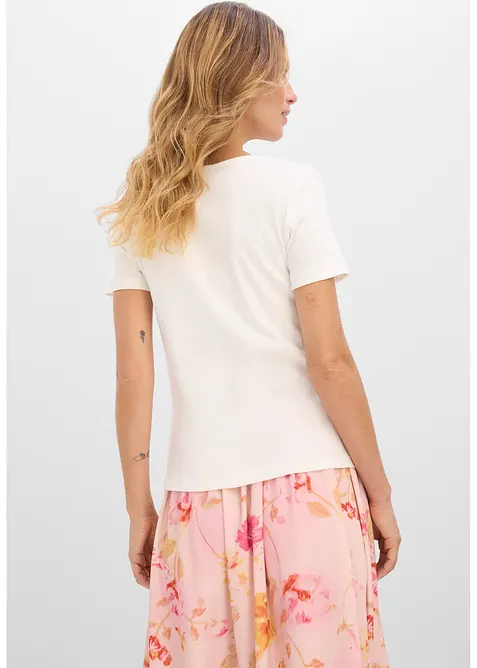 Topp i 100% &oslash;kologisk bomull, bonprix