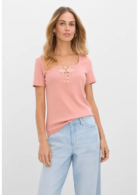 Topp i 100% &oslash;kologisk bomull, bonprix