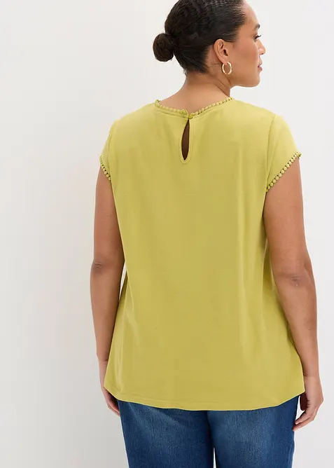 Topp i 100% &oslash;kologisk bomull, bonprix