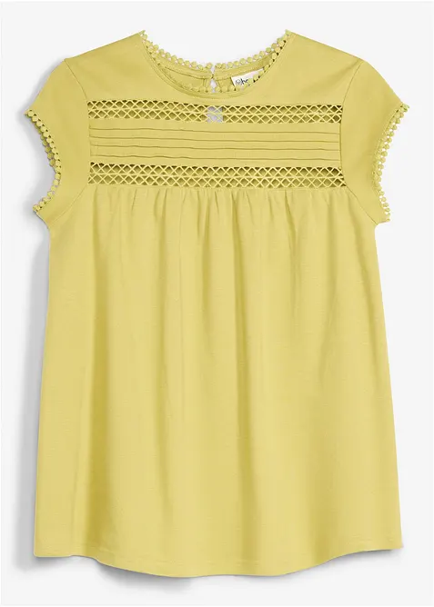 Topp i 100% &oslash;kologisk bomull, bonprix