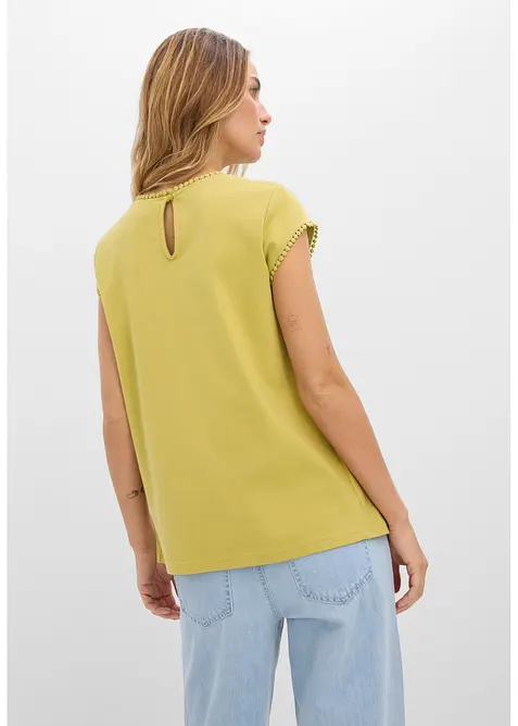 Topp i 100% &oslash;kologisk bomull, bonprix