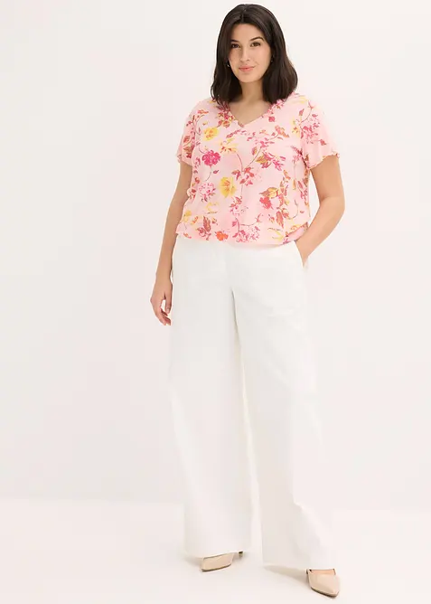 Topp med blomsterprint, bonprix