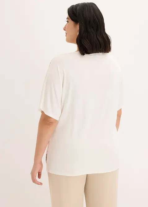 Topp i myk viskosemiks, bonprix