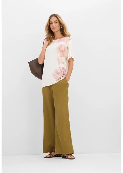 Topp i myk viskosemiks, bonprix