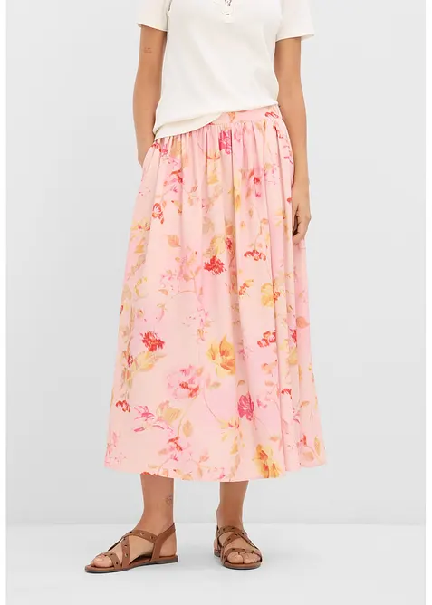 Maxiskj&oslash;rt av luftig krepp, bonprix