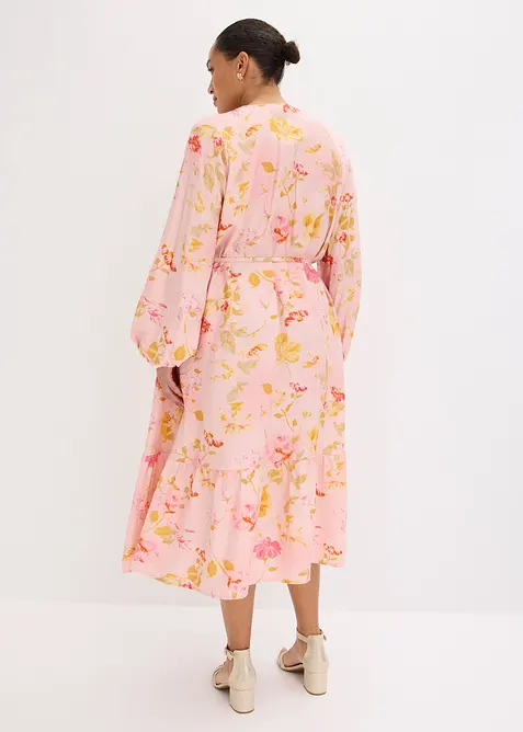 Midikjole av myk viskosemiks, bonprix