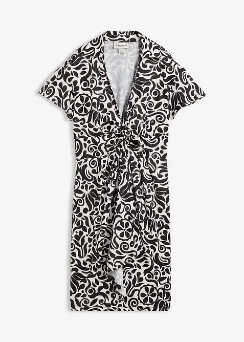 Minikjole med dyp utringning, bonprix