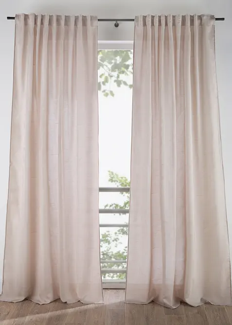 Jacquardvevd gardin (1-pack), bonprix