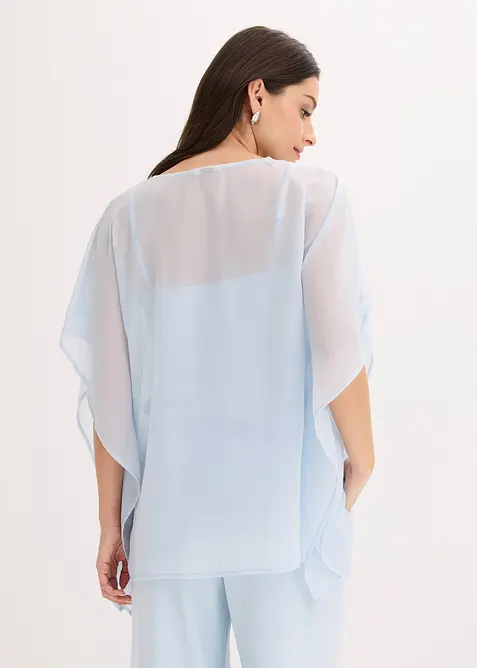 Tunika med blondeinnfelling, bonprix