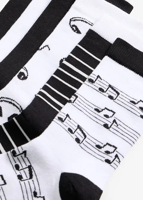 Sokker med &oslash;kologisk bomull (6-pack), bonprix