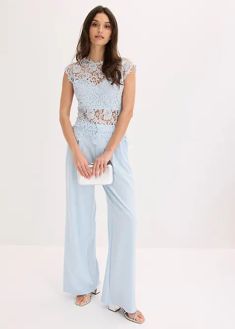 Bukse med vide ben, bonprix