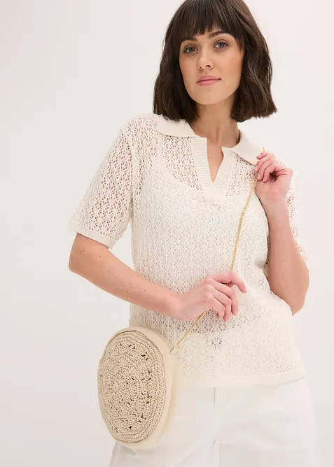 Rund skulderveske, bonprix