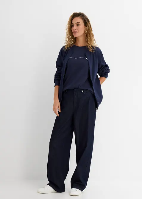 T-skjorte med broderi, bonprix