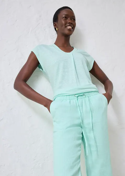 Pull on-linbukse, bonprix