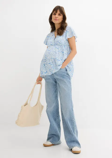 Mammabluse i lett viskose, bonprix