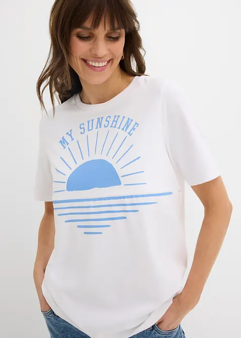 2-i-1-mamma- og ammetopp i &oslash;kologisk bomull, bonprix