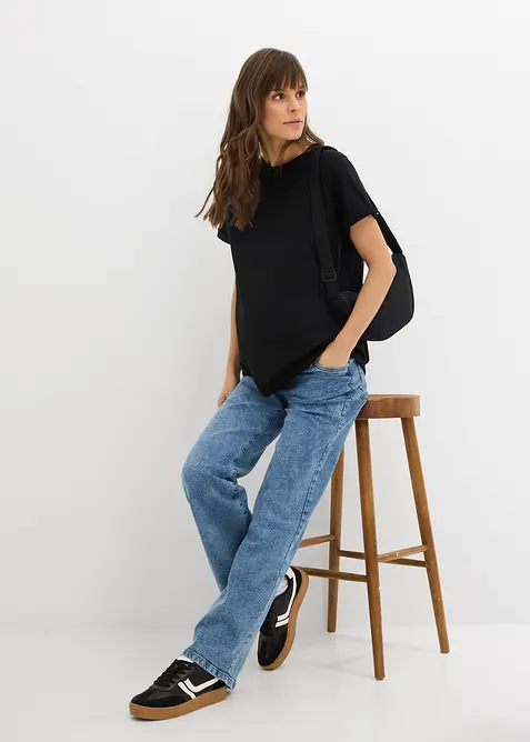 Mammatopp med &oslash;kologisk bomull og diskret ammefunksjon, bonprix