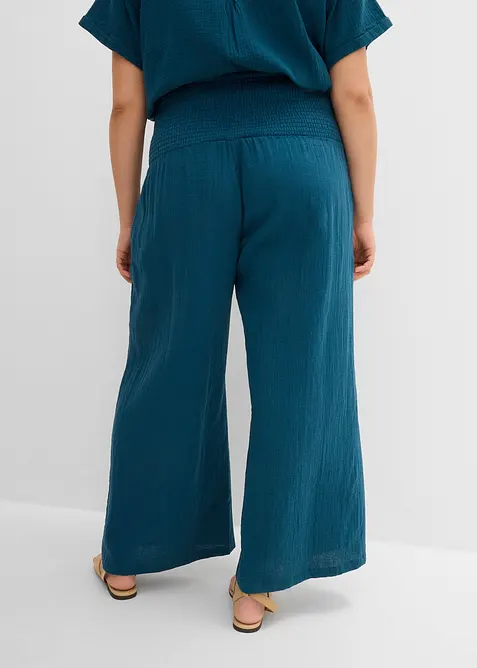 Vid bukse i musselin, bonprix