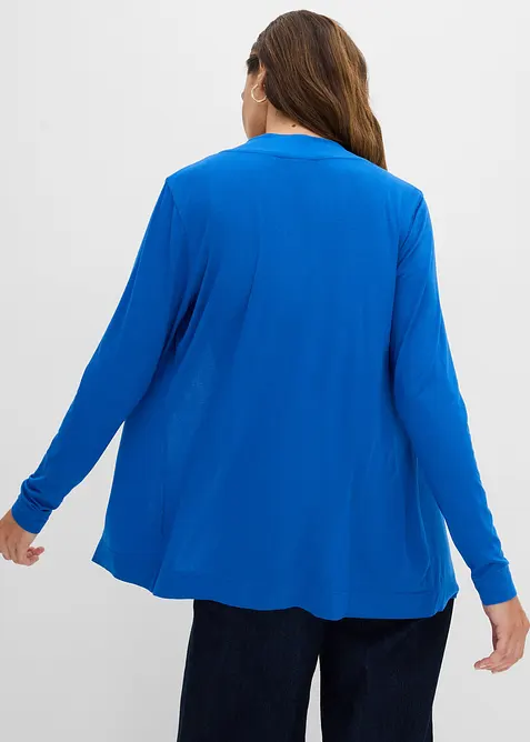 Trikotjakke i myk viskose, bonprix